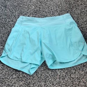 IVIVVA TEAL/LIGHT BLUE SHORTS